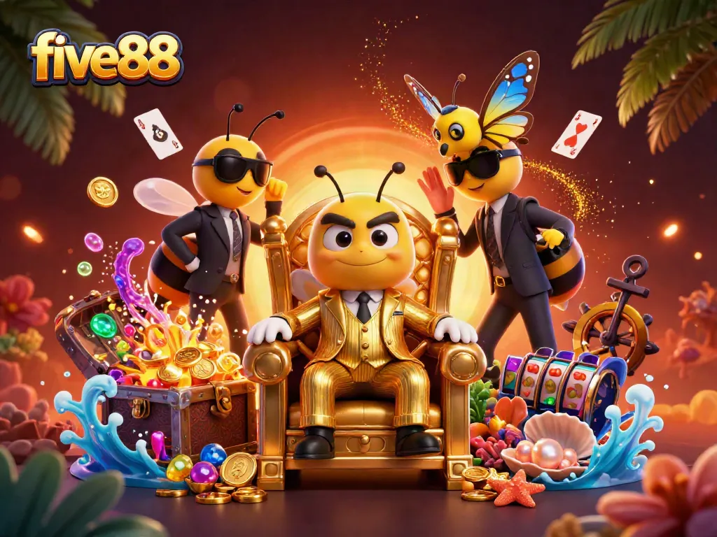 Experience the thrilling five88 casino atmosphere with colorful games and dynamic characters.